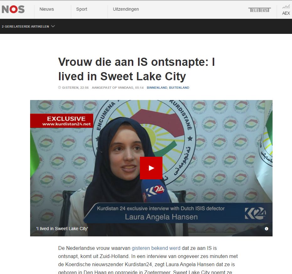 بالصور.. تقرير لكوردستان24 يثير تفاعلاً في الإعلام عربياً وعالمياً